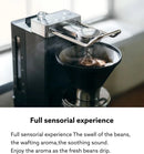The Brew | Automatic Pour Over Coffee Maker | Clear Brewing Method | Precise Temperature Regulation | Three Brewing Modes: Regul - M & M Global