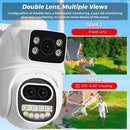 BESDER 6K 12MP Wifi Camera PTZ Dual Screen 8X Digital Zoom AI Auto Tracking Outdoor 8MP CCTV IP Camera Security Protection iCSee - M & M Global