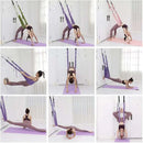 Leg Stretcher Strap, Stretching Equipment with Door Anchor Flexibility Trainer Backbend Assist for Dance Aerial Yoga Ballet Leg