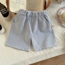 New Children Summer Boy Girls Clothes Japanese Style Strips T Shirt Shorts 2pcs/Sets Fashion Garment Kids Tracksuits 0-5 Years - M & M Global