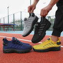 2025 Men's Running Shoes Knitted Mesh Breathable Fashion Casual Sports Shoes Comfortable Fitness Lightweight Men's Casual Shoes - M & M Global