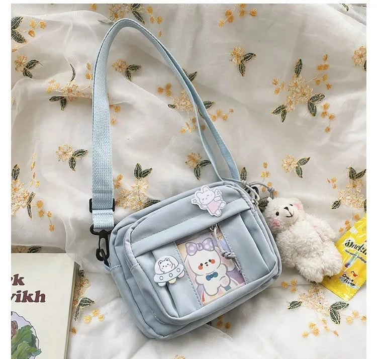 New Kawaii Bag Girls New JK Transparent Bag Small Crossbody Bag For Women Purses and Handbags Shoulder Bag Itabag Bolso - M & M Global