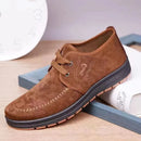 Men's Traditional Style Slip-On Loafers - Breathable and Durable Rubber Soles - Plaid and Wear-Resistant, Suitable for Business, Leisure and Outdoor Use - M & M Global