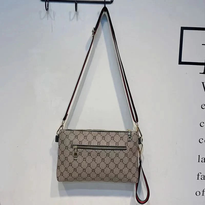 New men's and women's universal casual crossbody bag Fashion printed one-shoulder hand bag all-matching commuter bag - M & M Global