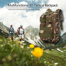 1000D 30L Tactical Assault Backpack Waterproof Bug Outdoors Bag Large For Outdoor Hiking Camping Hunting Rucksacks - M & M Global