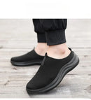 Men's Sneakers Comfortable Lightweight Soft Half Slipper Flat Running Shoes Outdoor Casual Sports Shoes Man Shoes - M & M Global