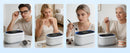 550ml Ultrasonic Cleaner, 45kHz Portable Jewelry Glasses Cleaning Machine, Deep Cleaning Ultrasound Appliance With 100ml Cleaning Solution, 5 Timer, 3 Power Levels, Degas Mode