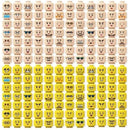 Buildings Blocks 3626 Figure Head Faces Creative Laugh Cry Cute Facial Expression Toy For High-Tech MOC Set - M & M Global