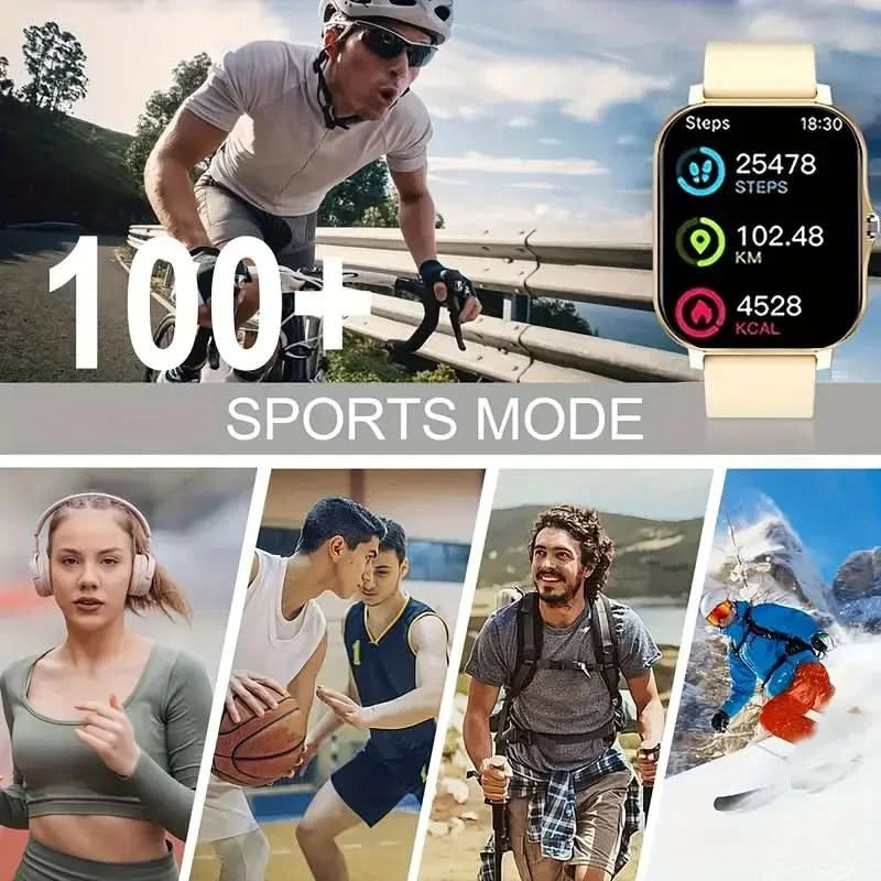 KESHUYOU 2025 New Smart Watch Bluetooth Talking Blood Oxygen/Blood Pressure Monitor Smart Watch for Women Men Holiday Gift - M & M Global