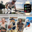KESHUYOU 2025 New Smart Watch Bluetooth Talking Blood Oxygen/Blood Pressure Monitor Smart Watch for Women Men Holiday Gift - M & M Global