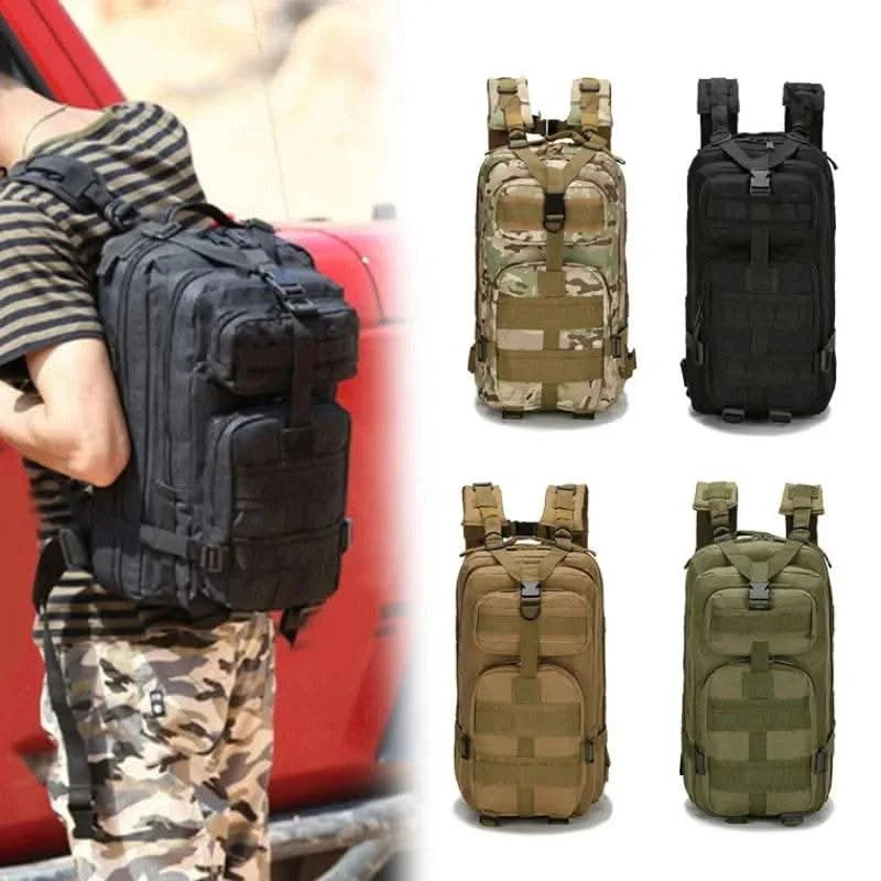 20-30L Classic Tactical Backpack Waterproof Travel Sports Bag Fishing Hunting Outdoor 600D Rucksacks Camping Hiking 3P Pack Bags - M & M Global