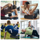 Yoga Massage Foam Rollers 5in1 Fascia Balls Yoga Column EPP High Density Fitness Roller &Ball Leg Back Neck Massager Pain Relief - M & M Global