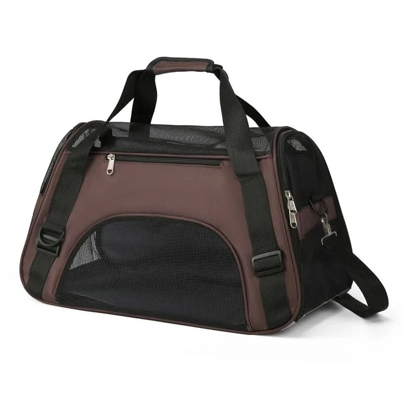 Portable Dog Cat Carrier Bag Pet Puppy Travel Bags Foldable Cats Handbag Travel Pet Bag Transport Bag - M & M Global