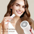 Women Electric Shavers Razors on Leg Armpit, Epilator Nose Hair Remover Facial Body Bikini Eyebrow Beard Mustache Women Trimmer - M & M Global