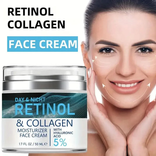 ENVISHA Face Skin Care Retinol Collagen Cream Anti-aging Wrinkle Deep Hydration Moisturizing Skin Health Whitening Exfoliation - M & M Global