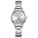 Luxury Watch for Women Simple Round Dial Stainless Fashion Gold Bracelet Quartz Wristwatch Students Ladies Watches Reloj Mujer - M & M Global