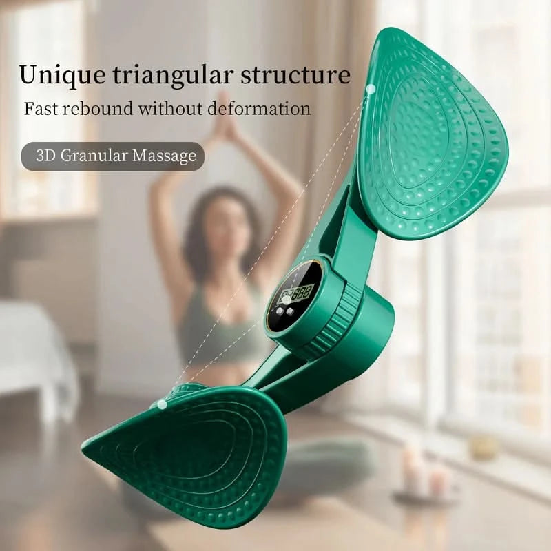 Multifunctional Leg Beauty Device Postpartum Repair Pelvic Floor Muscle Trainer Leg Clamp Countable Trainer Leg Clamp - M & M Global