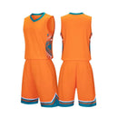 Kid Basketball Jersey Quick-drying Training Uniform Shirts Children Sportswear Kit Boys and Girls Tracksuit Sport Suit Clothes - M & M Global