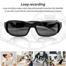 Portable 1080P HD Mini Glasses Camera Video Recorder Wearable Sunglasses Camera Outdoor Sports DV DVR Surveillance Camcorder - M & M Global