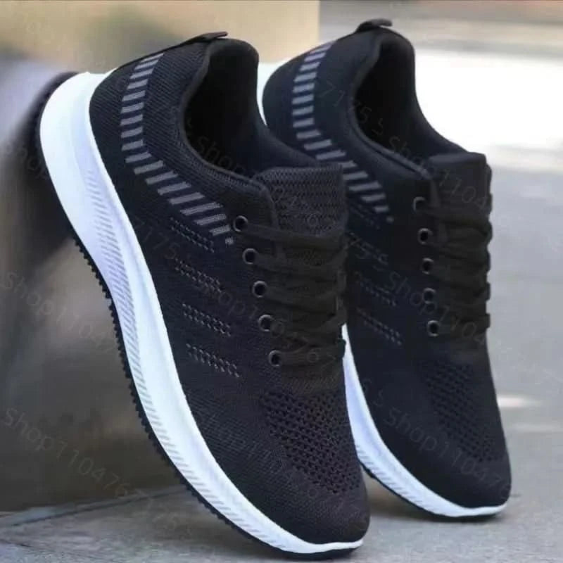 Men's spring wear-resistant trendy and versatile new soft sole comfortable running casual shoes sports shoes men's casual shoes - M & M Global