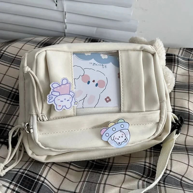 New Kawaii Bag Girls New JK Transparent Bag Small Crossbody Bag For Women Purses and Handbags Shoulder Bag Itabag Bolso - M & M Global