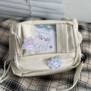 New Kawaii Bag Girls New JK Transparent Bag Small Crossbody Bag For Women Purses and Handbags Shoulder Bag Itabag Bolso - M & M Global