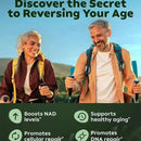 NAD+ Supplements for Anti-Aging Energy Focus and Nicotinamide Riboside Resveratrol - M & M Global