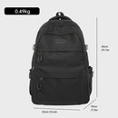 Schoolbag Unisex New Japanese Simple High School Student Junior High School Student Large-Capacity Backpack - M & M Global