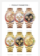 OLEVS 2939 Mens Watch Original Brand Quartz Watch Waterproof Luminous Watch For Men Multifunctional Chronograph Sport Date Reloj - M & M Global