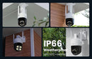 ZOSI C296 5MP/8MP PTZ WiFi Camera Person Vehicle Package Detect Wireless CCTV Video Surveillance Camera Home Security Protection