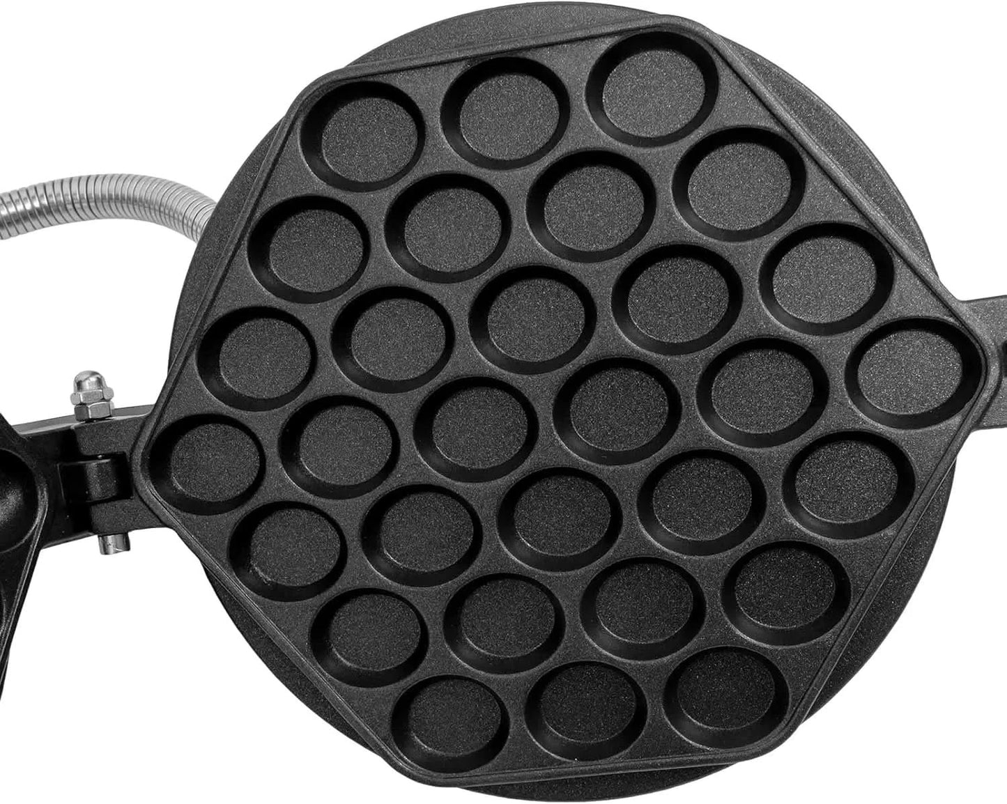 Double-head Honeycomb Egg Waffle Making Machine Non Stick Stainless Steel Pancake Maker Hong Kong Egg Waffle Maker For Restauran - M & M Global
