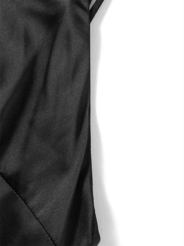 CHRONSTYLE Satin Backless Spaghetti Strap Long Dress for Women Sexy Backless 3D Flower Tassels Dress Party Cocktail Y2K Vestidos - M & M Global
