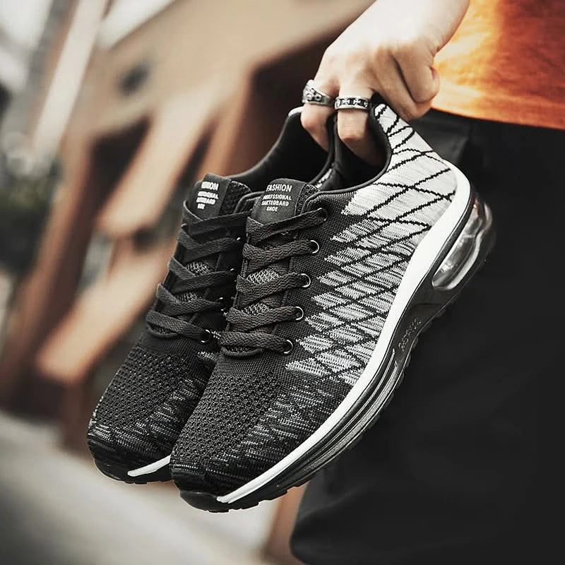 MAEDEF Men‘s Shoes Summer Breathable Classic Fashion Running Sneakers for Man Outdoor Light Comfortable Mesh Shoes Walking Shoe - M & M Global