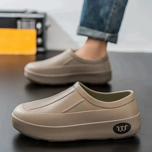 A Pair of Men's Wear-Resistant Men's Casual Shoes, Non-Slip, Wear-Resistant, Waterproof Work Shoes, Casual Sports Shoes for Men - M & M Global