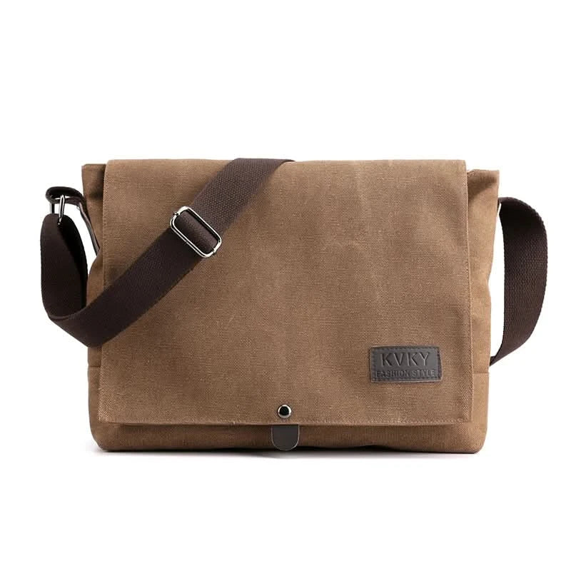 Men's multi-functional shoulder bag, leisure large capacity business travel bag, fashionable storage sling bag - M & M Global