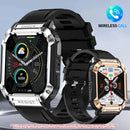 Smart watch with full touch screen, call, message reminder and other functions, compatible with iPhone/Android phones