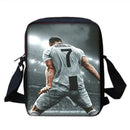 pcs set Football CR7 Star Child School Backpack with Lunch Bags Pencil Bags School Bags for R-Ronaldos Boys Girls Best Gift - M & M Global