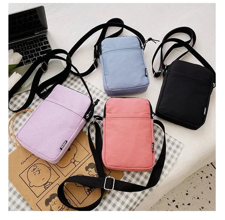New Fashion Mobile Phone Bag Women's Messenger Bag All-match Mini Small Crossbody Bag Hanging Neck Coin Purse Vertical Handbag - M & M Global