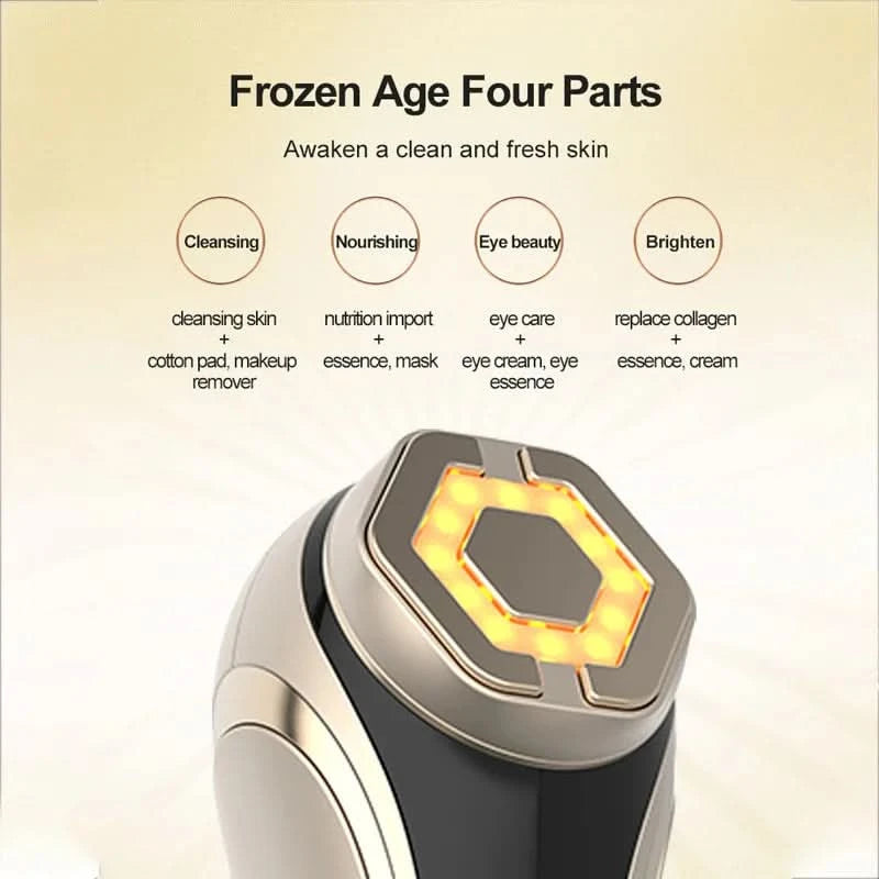 New Facial Lifting and Firming Rejuvenation RF Beauty device Home Face  device  EMS Microcurrent Beauty device Gift - M & M Global