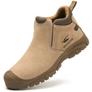Composite Toe Safety Shoes Metatarsal Protection Anti-Puncture Work Boots Slip-Resistant Sole Anti-Hot Welders Protective Shoes