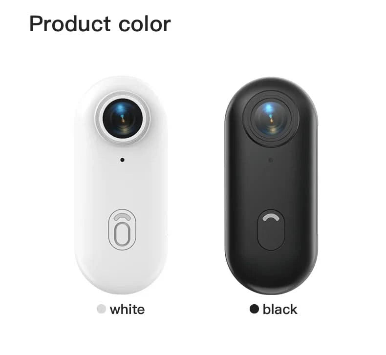 Pocket 4K Mini Camera  Magnetic Wearable Cam with Waterproof Shell WiFi Bike Camera Friendly for Casual Cycling Vlog Home Use - M & M Global