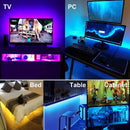 Led Lights For Bedroom Bluetooth Wifi App Remote Control Rgb Led Light Strip 5050 Rgb Usb 5V Led Tape Tv Backlight Room Lighting