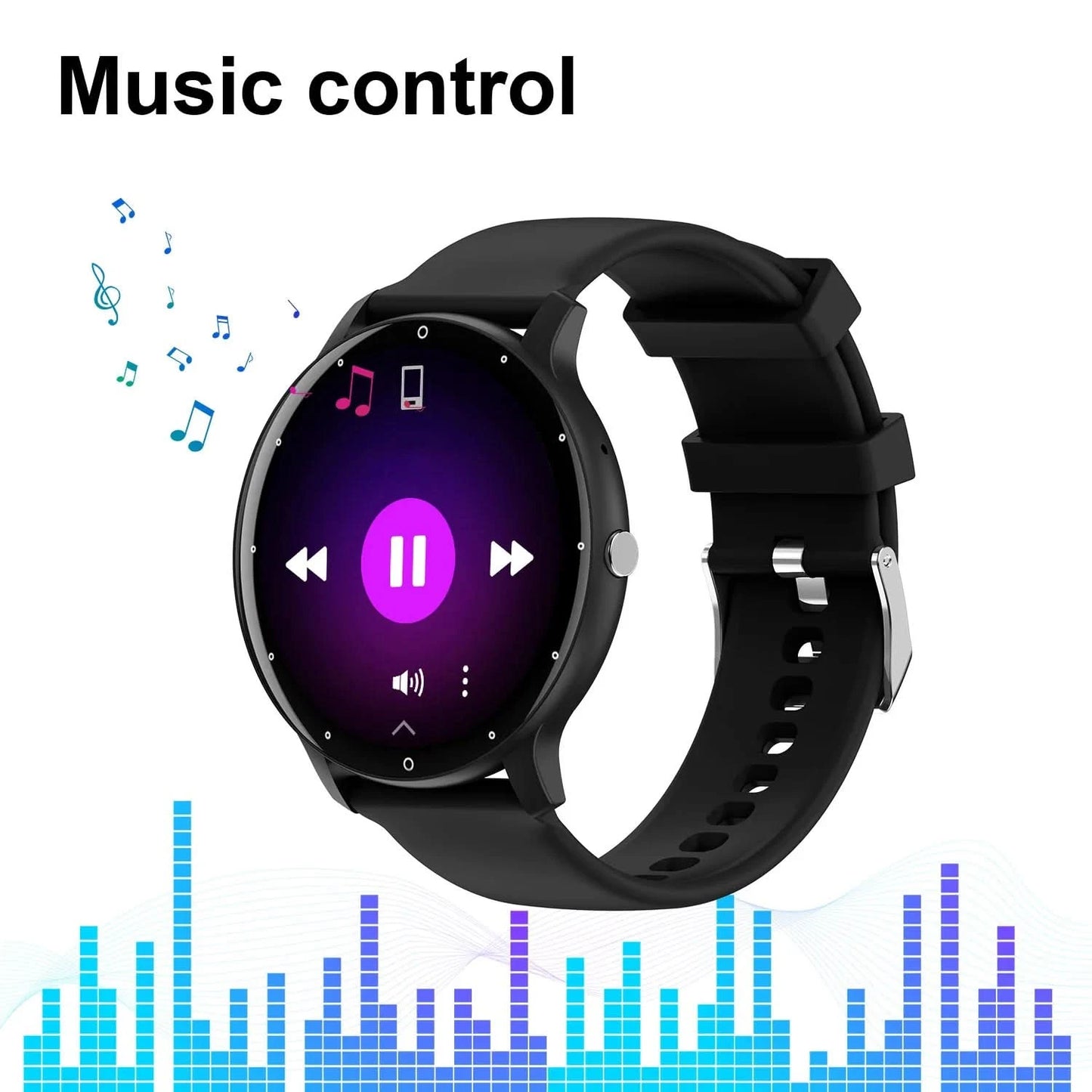 Smart watch, wireless calling /dial, multi -Sport mode, calling reminder and rejection, SMS reminder, for iPhone/Andriod