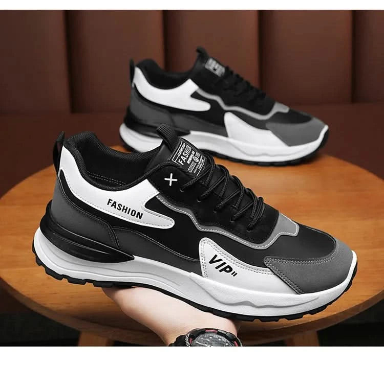Summer men's new breathable Forrest Gump shoes men's sports shoes Korean version versatile thick sole casual running dad shoes - M & M Global