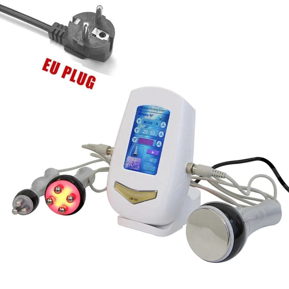 AOKO Metal Head 40K Cavitation Fat Burn Body Slimming Massage Machine Weight Loss Facial Skin lifting Tightening Beauty Device - M & M Global