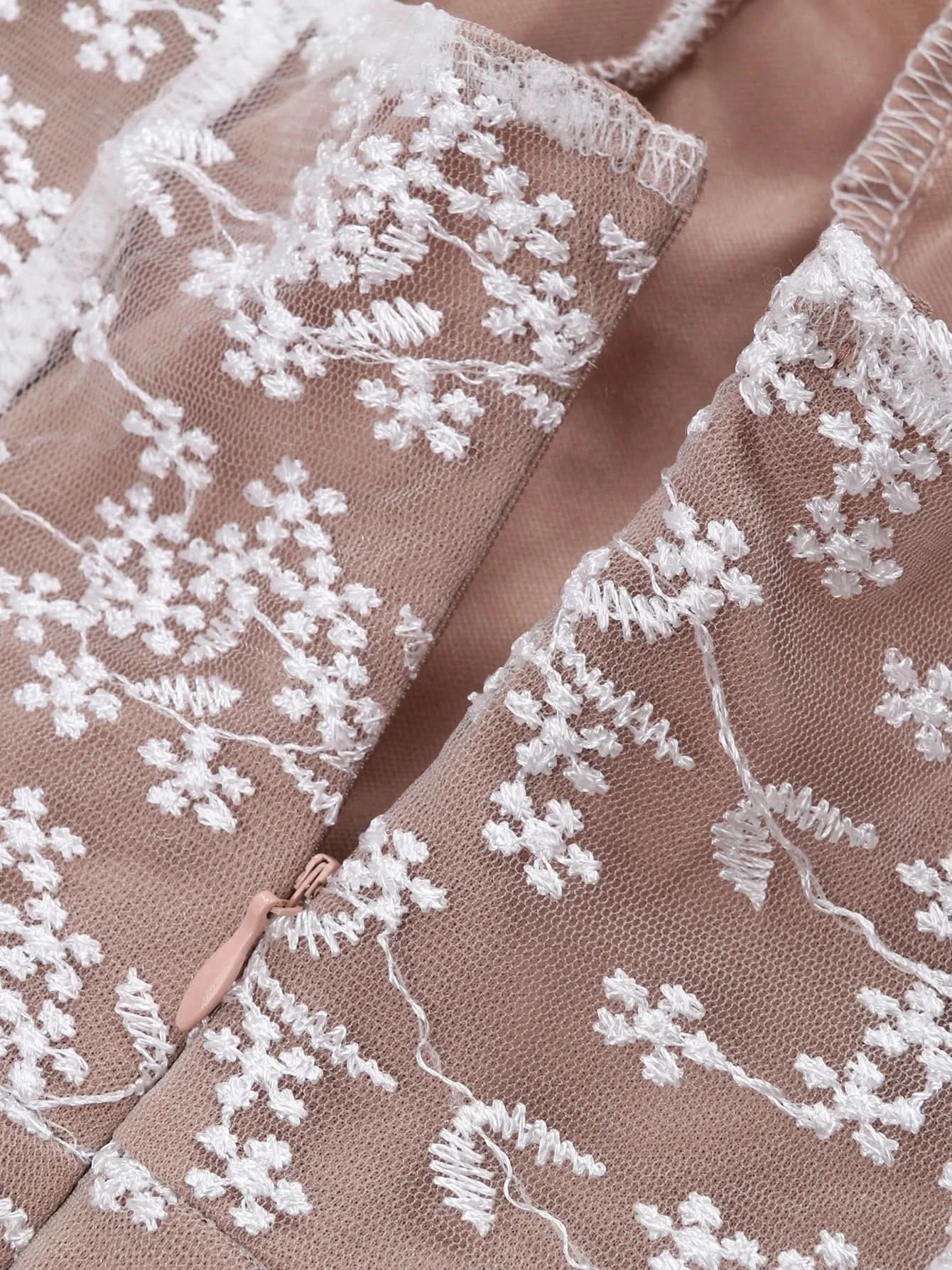 Sexy Lace Jacquard See Through Women Dress Sleeveless Tie Up Backless lace Long Dress Summer Party Ladies Bandage Party Dress - M & M Global