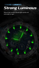 POEDAGAR Luxury Watch For Men Calendar Luminous Waterproof Man Clock Male Chronograph Stainless Steel Men's Quartz Watches Reloj - M & M Global