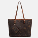 2024 Europe and the United States new women's handbag shoulder bag cross pattern simple fashion bag - M & M Global