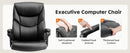JHK Ergonomic PU Leather Padded Armrest Living Room Rocking Gaming Chair Swivel Wheel With Lumbar Support Gaming Chairs