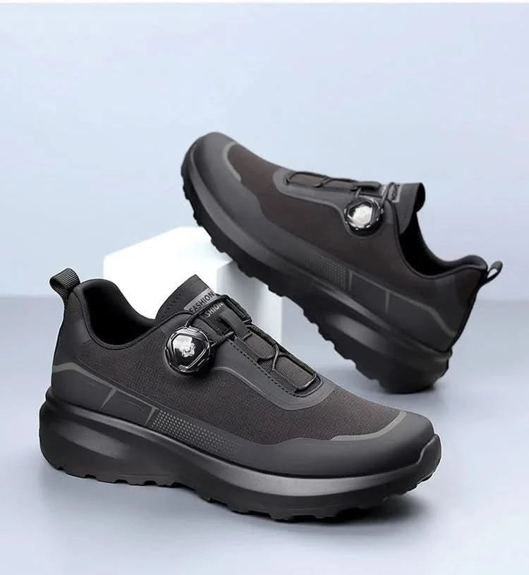 Fashion Casual Men's Shoes Designer Rotating Buckle Men Sneakers Thick-Soled Comfortable Outdoor Walking Shoes Zapatillas Hombre - M & M Global